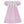Wreaths Dress- Pink Gingham