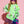 Neon Green Mardi Gras Fringe Boot Sweatshirt