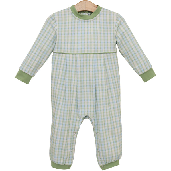 Basin Plaid Patrick Romper