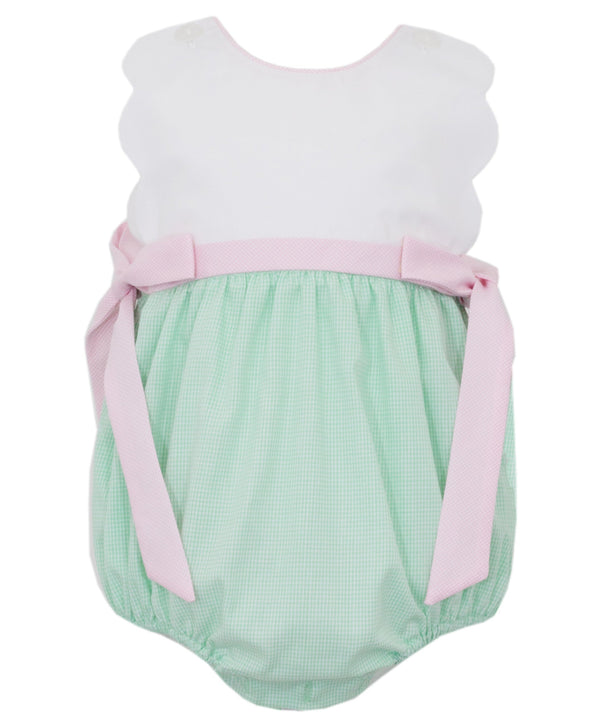 Scalloped Sunbubble W/ Side Bows