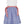 Scalloped Sundress W/ Side Bows- Royal Blue Check
