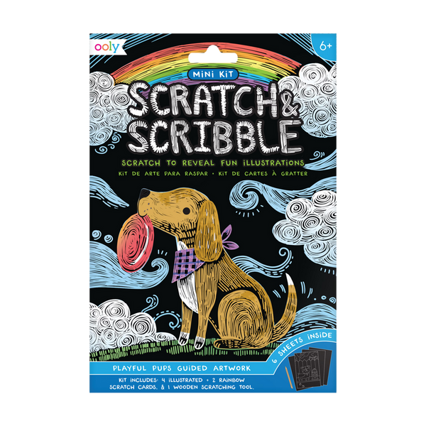 Scratch and Scribble Mini Scratch - Playful Pups