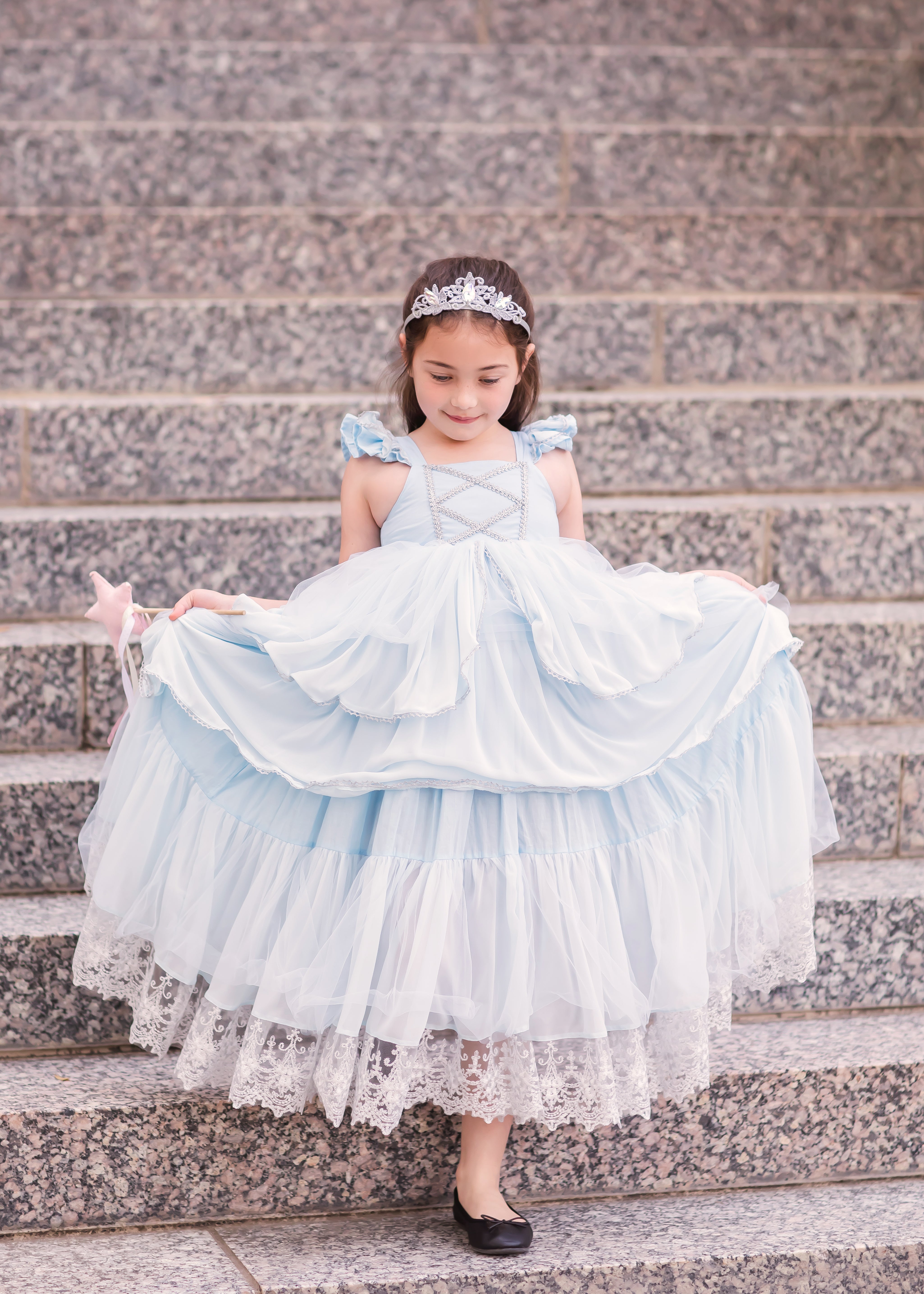 Blue Princess Dress 4-5 Blue Princess Dress 4-5