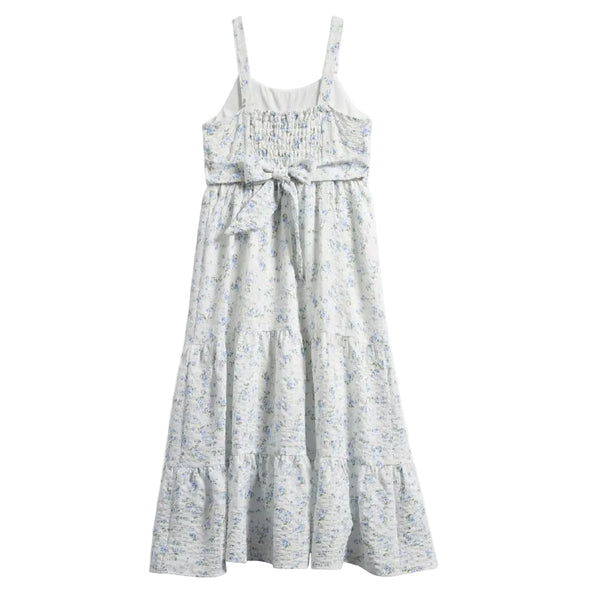 Emma Tiered Maxi Dress- White