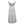 Windowpane Smocked Maxi Dress- White