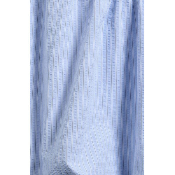 Smocked Back Seersucker Sundress- Blue