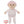 Love, Stella My First Doll Peach & Bassinet