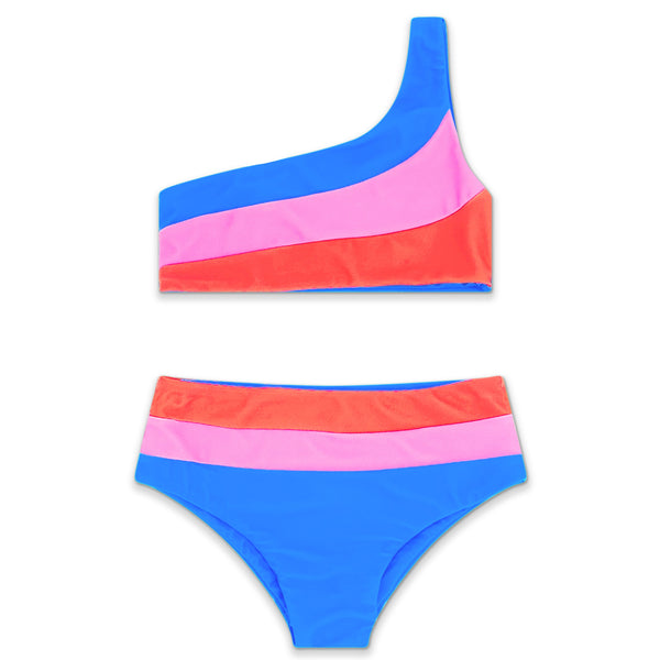 Rays 4 Days Bikini- Marina Blue Colorblock