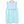 Amelia Dress- Light Blue with Mint Stripe