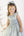 Tiny Floral Smocked Dress- Blue