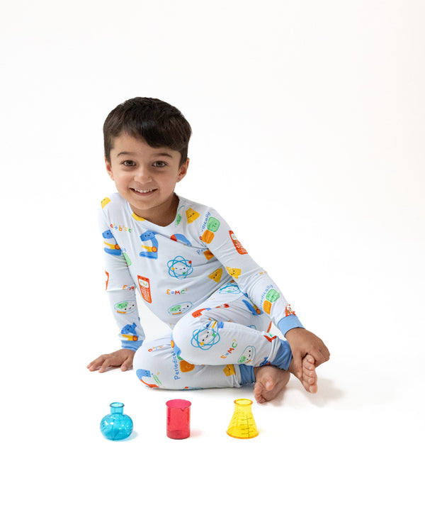 Future Scientist L/S Loungewear Set- Blue