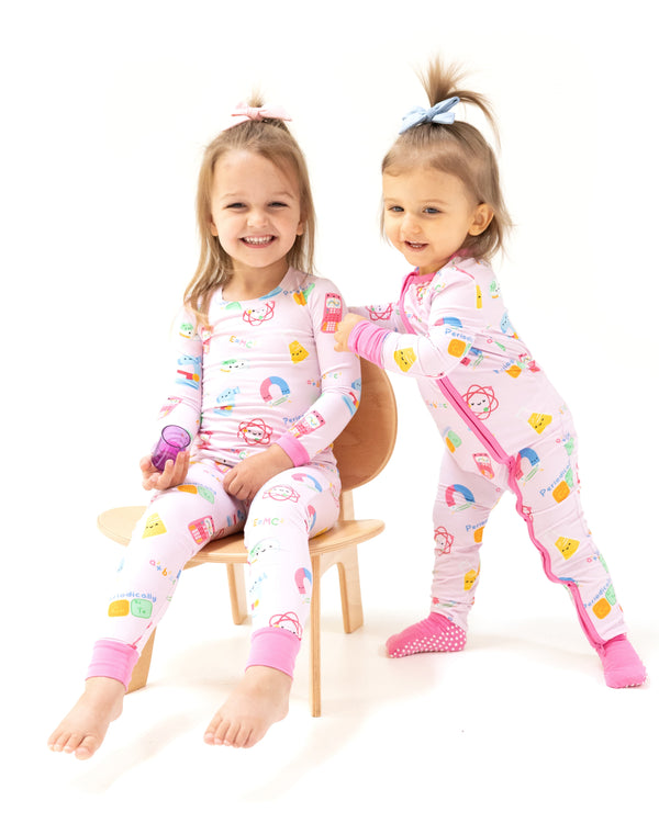 Future Scientist L/S Loungewear Set- Pink