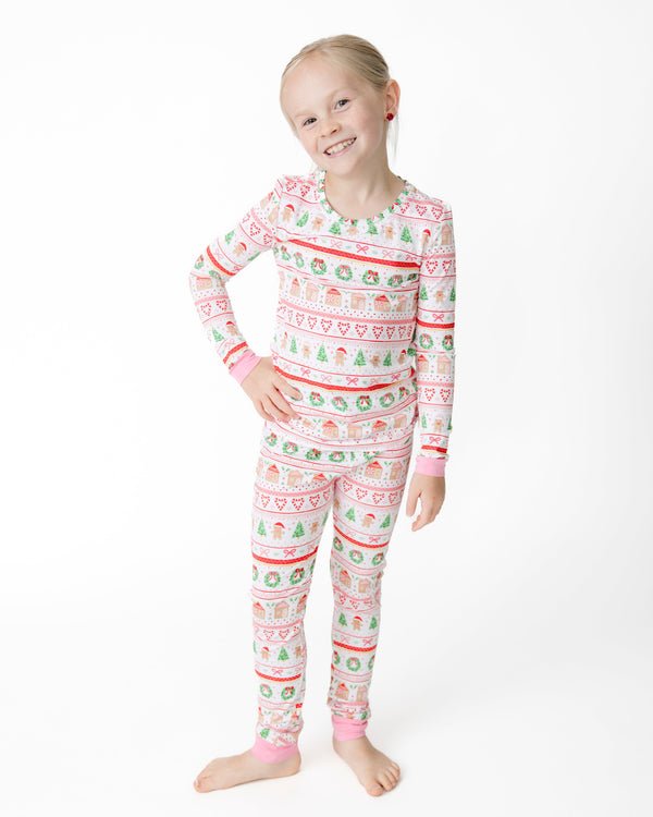 Gingerbread Fair Isle Loungewear Set