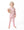 Vintage Reindeer & Santa Pink Loungewear Set