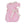 Pink Corduroy Bubble W/ Pink Floral Collar & Side Bows