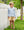 Timothy Tan & Blue Check Short Set