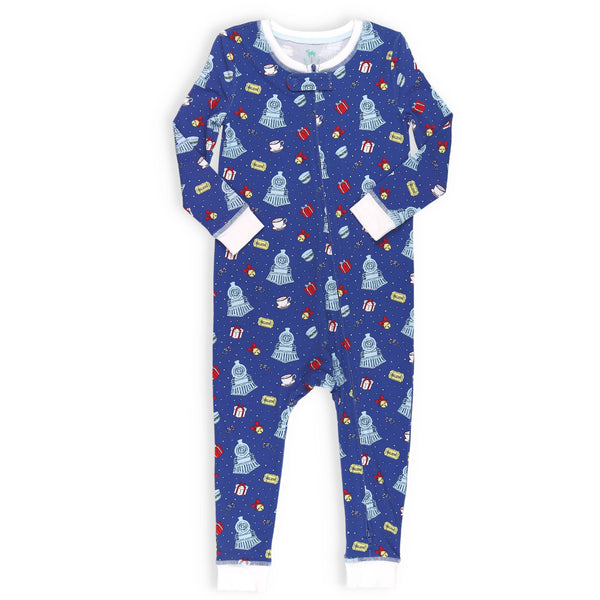 Jingle Bell Express Bamboo Onesie