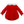 Corduroy Scalloped Bubble- Red