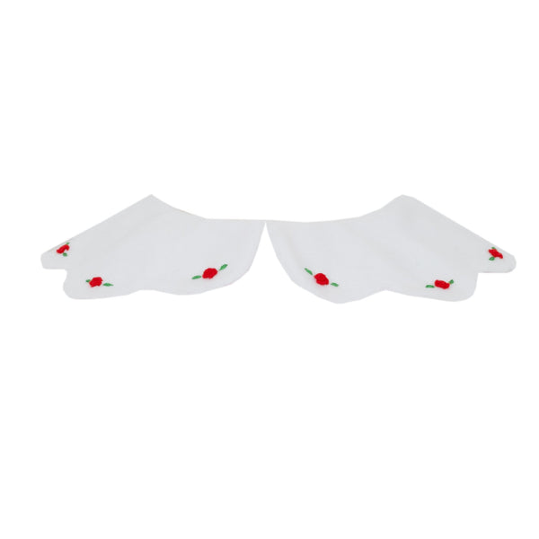 Corduroy Scalloped Bubble- Red