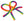 Stretchy Rope 2PK- Rainbow