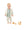 Soft Dinos French Terry Jogger Set- White/Green