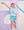 Boxy Tee- Frangipani Blue