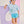 Track Shorts- Frangipani Blue
