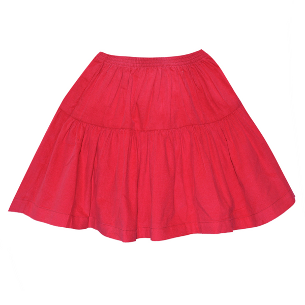 Daphne Skirt- Red Cord