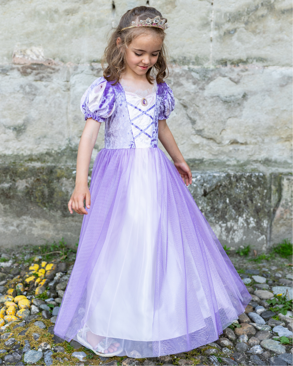 Velvety Soft Princess Dress- Once Upon a Tower