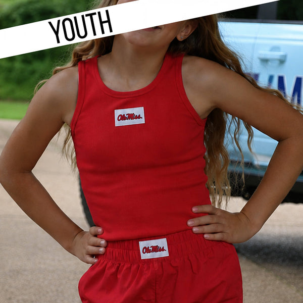 Ole Miss Tank- Red