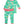 Ruffle Pajama Set Bamboo Viscose- Fairway Flamingo