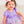 Princess Bow Twirl Romper- Amethyst Princess
