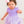 Princess Bow Twirl Romper- Amethyst Princess