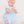 Princess Bow Twirl Romper- Crystal Blue Princess