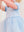 Princess Bow Twirl Romper- Crystal Blue Princess