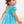 Princess Bow Twirl Romper- Teal Golden Princess