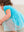 Princess Bow Twirl Romper- Teal Golden Princess