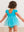 Princess Bow Twirl Romper- Teal Golden Princess