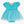 Princess Bow Twirl Romper- Teal Golden Princess