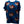 Dark Blue Beaded Turkey All Over Tee- Women's