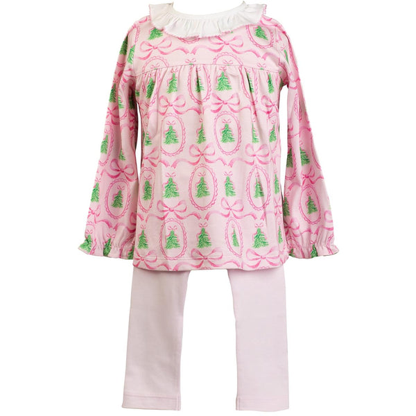 Pink Tannenbaum Tunic Set