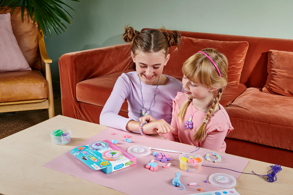 Creatibles Air Dry Clay Jewelry Kit- Blissful Blooms
