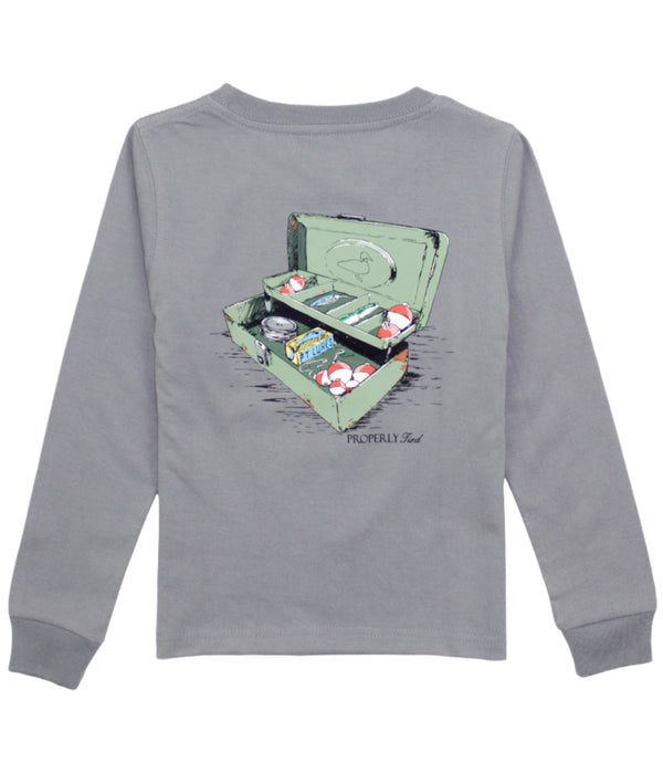 Tackle Box LS- Battleship Grey