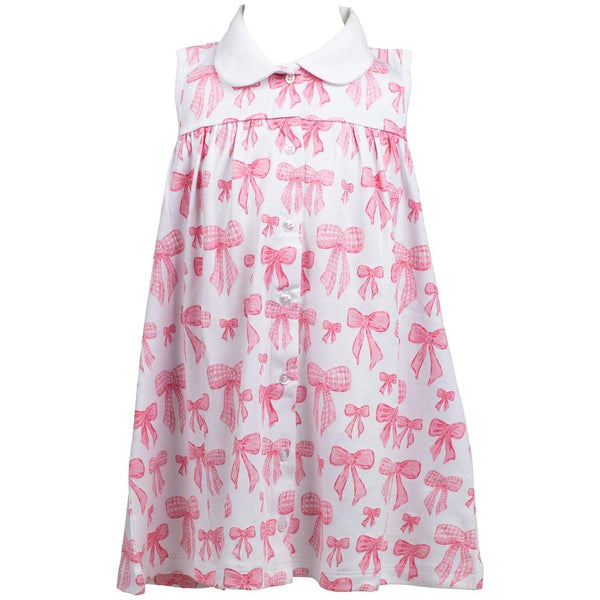 Grosgrain Button Down Dress