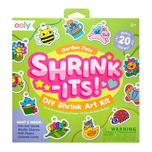 Shrink-Its! DIY Shrink Art Kit- Garden Pals
