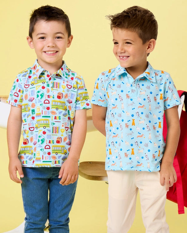 Performance Knit Polo- Classroom Crew