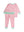 Pink Fairytale Pumpkins Ruffle Pajama Set
