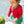Watermelon Skirted One Piece Rash Guard Swimsuit