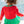 Watermelon Skirted One Piece Rash Guard Swimsuit