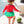 Watermelon Skirted One Piece Rash Guard Swimsuit